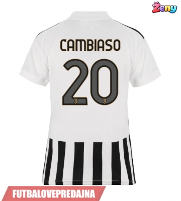 Lacne Ženy Futbalové dres Juventus Andrea Cambiaso #20 2026-27 Krátky Rukáv - Domáci